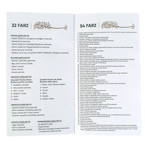 Dini Nikah Akdi Hatıra Cüzdanı 12 Sayfa / 54 Farzlı
