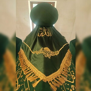 Türbe Tabut Örtüsü Sanduka & Puşide Şeyh İdris Hazretleri Torunu ve Oğlu Pireziz Giresun ( Özel Ölçü Yapılmaktadır)