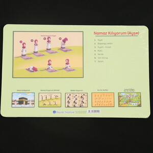  Ayşe Namaz Kılıyor - Yapboz - 28x18