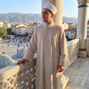  Yazlık Haniye İmam Cübbesi Vizon