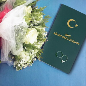  Dini Nikah Akdi Hatıra Cüzdanı 12 Sayfa / 54 Farzlı