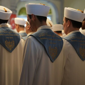 Hafızlık İcazet Atkısı Türk-Diyanet Logo İşlemeli Kursa Özel Gold Nakışlı-İndigo