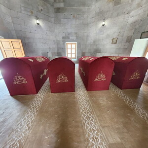  Puşide Sanduka Türbe&Tabut Örtüsü Sultan Alaaddin Eratna (Özel Ölçü Yapılmaktadır)-Kayseri