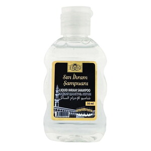  Kokusuz İhram Seti 5li , İhram Sıvı Sabunu, İhram Şampuan, İhram Katı Sabun, İhram Islak Mendil (210 gr)