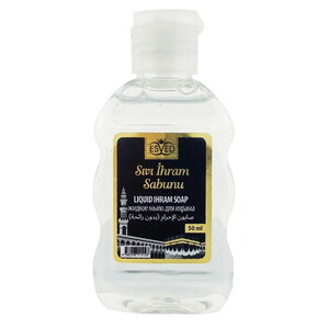  Kokusuz İhram Seti 5li , İhram Sıvı Sabunu, İhram Şampuan, İhram Katı Sabun, İhram Islak Mendil (210 gr)