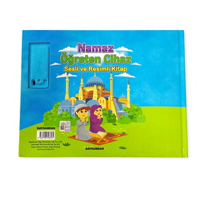  Namaz Öğreten Cihaz Resimli Kitap Seti Mavi -64 Sayfa